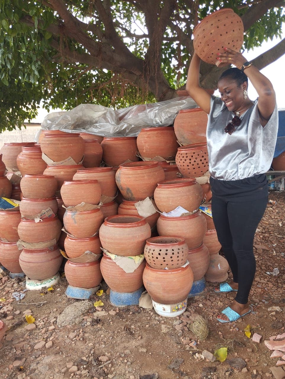 Clay pots on Makers' Row