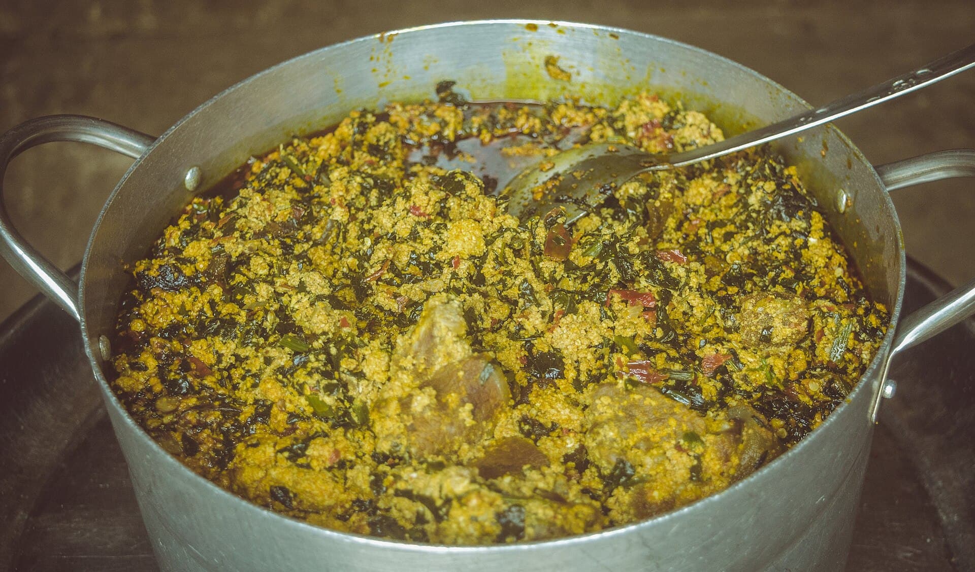 A full pot, straight off the fire